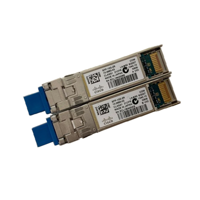 सिस्को 80Km 10G SFP मॉड्यूल सिंगल मोड SFP-10G-ZR 1550nm SMF