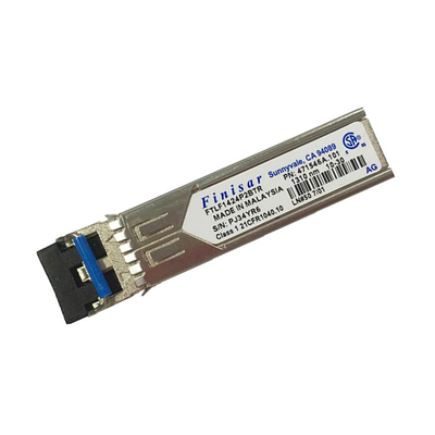 4.25Gbps 10Km SMF DDM 10G SFP मॉड्यूल फ़िनिसार FTLF1424P2BTR डुप्लेक्स SFP