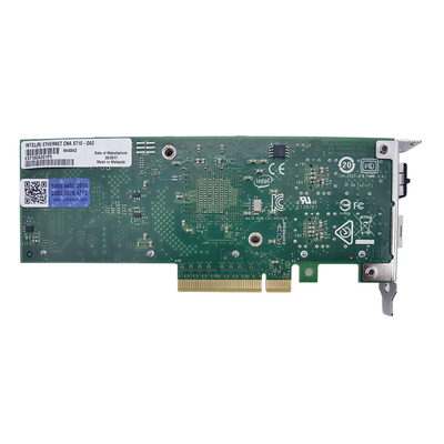 2 पोर्ट 10GB SFP+ PCle Intel इथरनेट कन्वर्ज्ड नेटवर्क अडैप्टर X710DA2