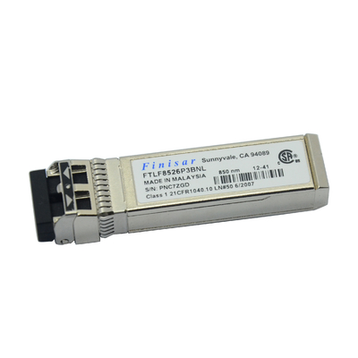 मूल फ़िनिसार FTLF8526P3BNL FC ऑप्टिकल मॉड्यूल 6G SFP 850NM 300M