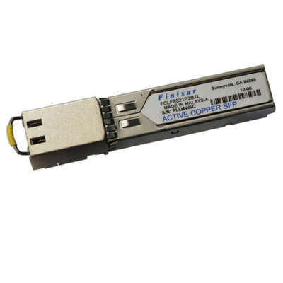 1000BASE-T 100m SFP कॉपर RJ45 फ़िनिसार ऑप्टिकल ट्रांसीवर FCLF852xP2BTL