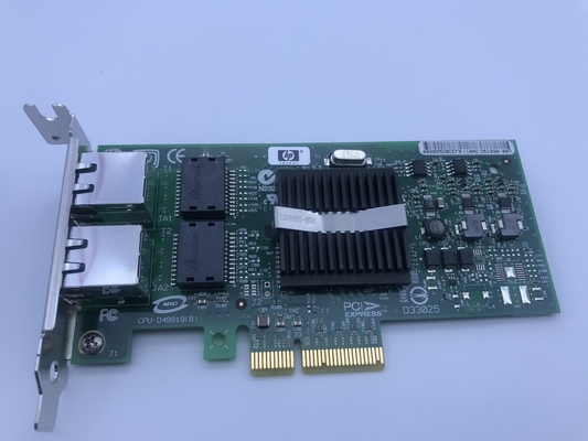 Intel HP NC360T PCI एक्सप्रेस डुअल पोर्ट गीगाबिट सर्वर एडेप्टर नेटवर्क कार्ड