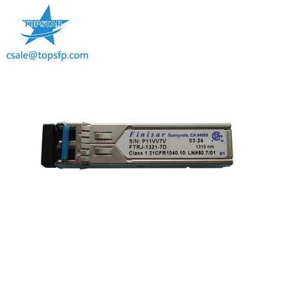 सिंगल मोड 10G SFP + ट्रांसीवर 1Km दूरी LC कनेक्टर FTLX1374D3BCL