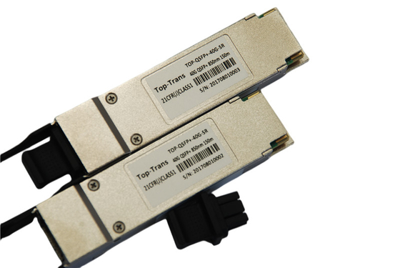 डेटा सेंटर लीफ स्पाइन के लिए Arista QSFP-40G-SR4 संगत Qsfp+ 40gbe 150M MPO MTP