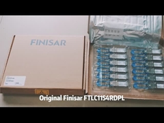 मूल Finisar FTLC1154RDPL 10km 100GBASE-LR4 QSFP28 ऑप्टिकल ट्रांसीवर मॉड्यूल